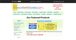 Desktop Screenshot of beaconraffletickets.com